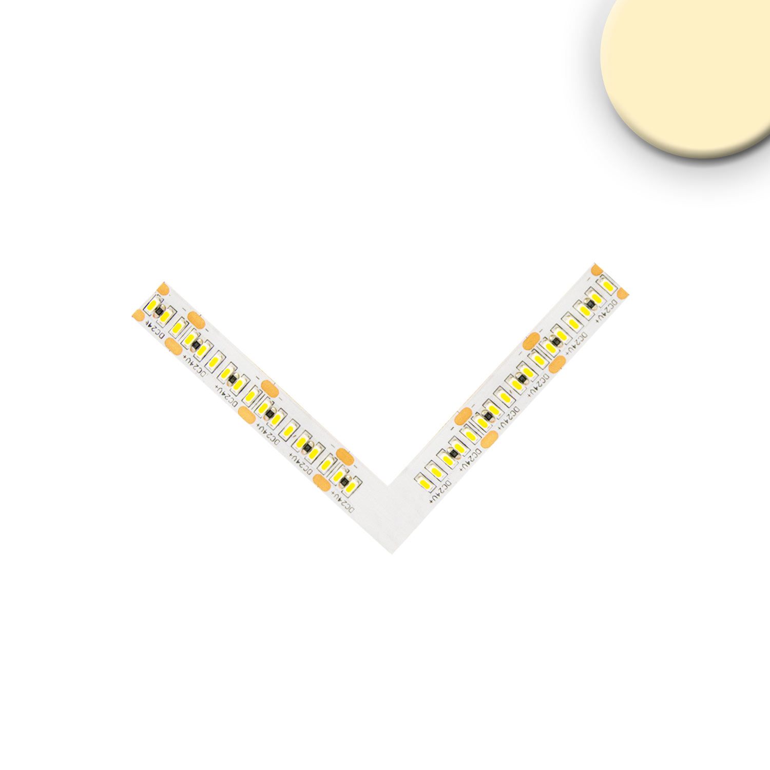 ISOLED Eckverbindung leuchtend 1W für MiniAMP Flexband, 24V DC, 12W, IP20, 3000K - 1