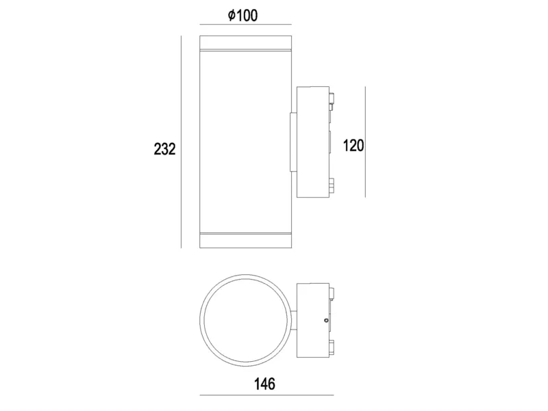 Molto Luce FORIS ROUND DOUBLE W (anthrazit) - 2