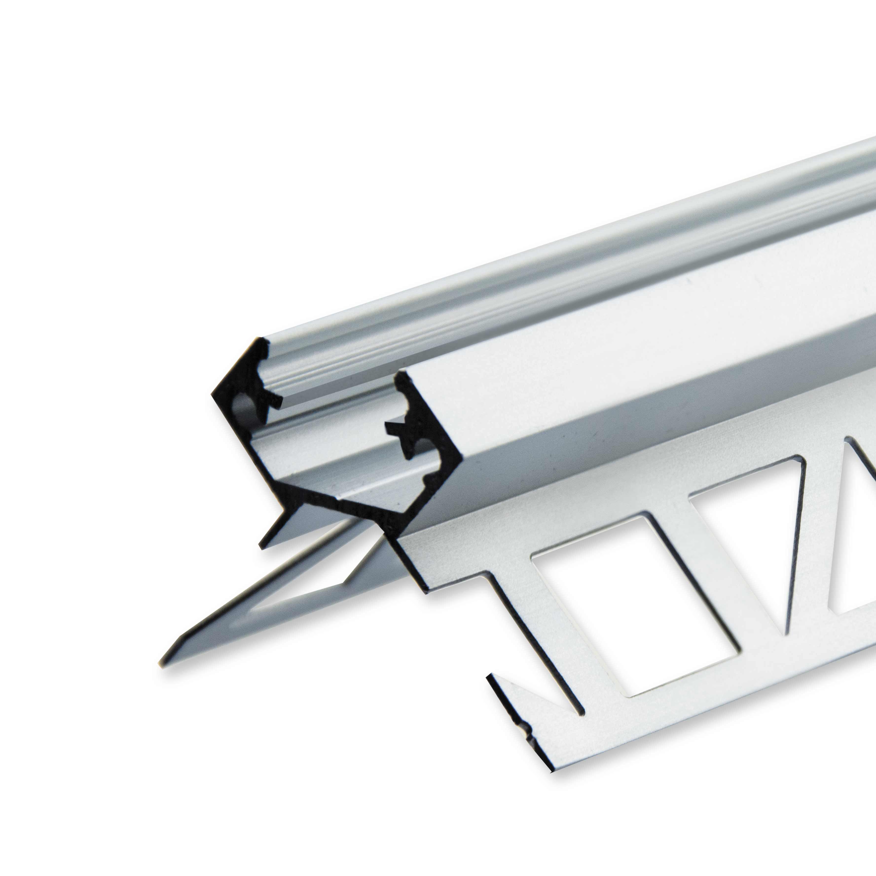 ISOLED LED Fliesenprofil Ausseneck, 200cm ISOLED LED Fliesenprofil Ausseneck, 200cm - 1