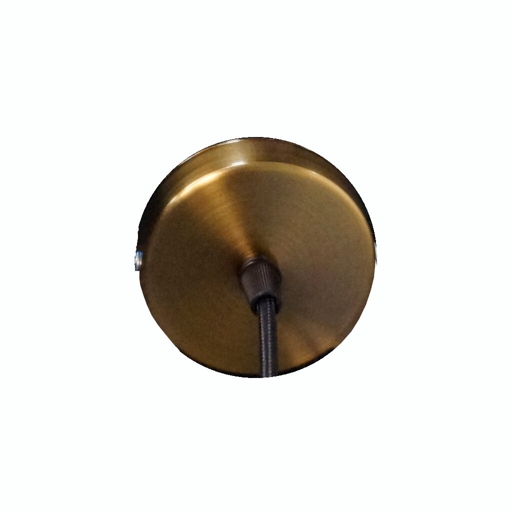 Emilum Schnurpendel mit Textilkabel, E27 Sockel Bronze - Produktbild 4