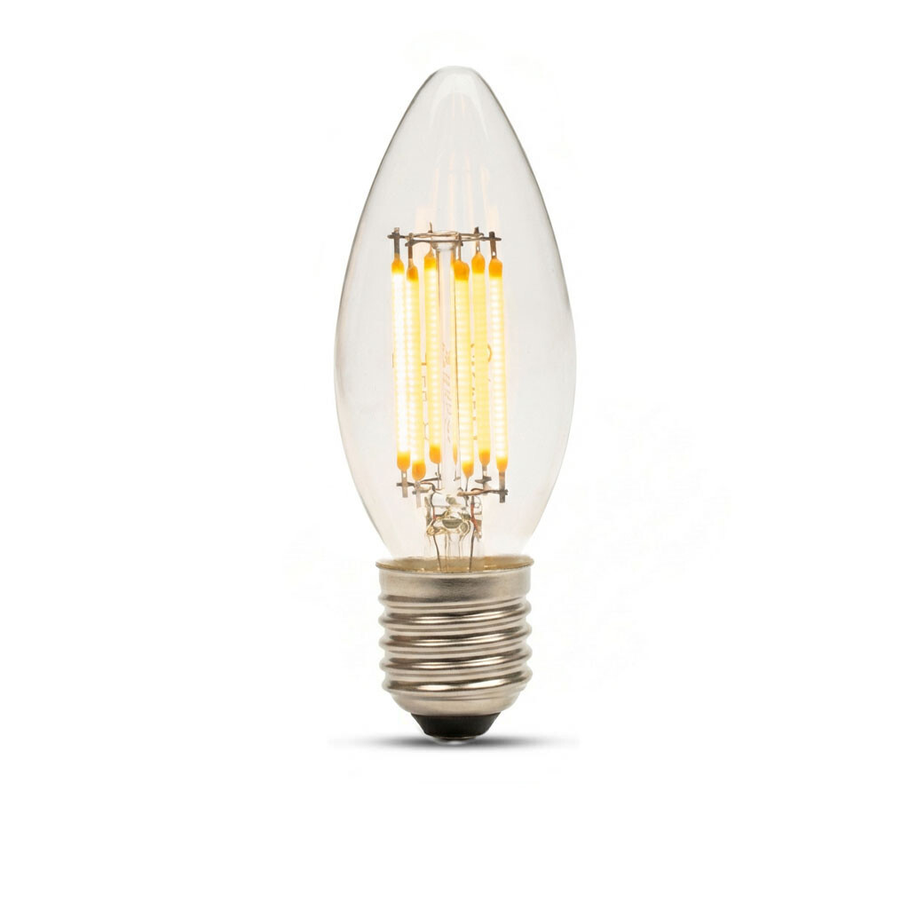 Emilum LED-Filament Kerze, 24V, 5W, 2700K, E27 - 2