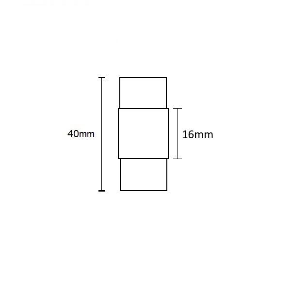ISOLED Kontakt-Verbinder (max. 5A) O1-212 für 2-pol. IP68 Flexstripes mit Breite 12mm und Pitch >8mm - 3