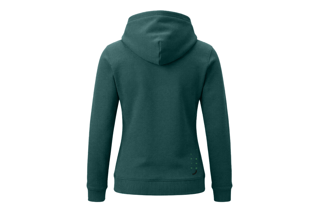 Loxone Hoodie Damen Lifestyle Dunkelgrün L - 2