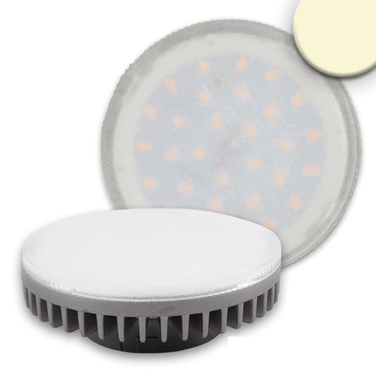 ISOLED GX53 LED Leuchtmittel 30 SMD, 6 Watt, warmweiß - 1