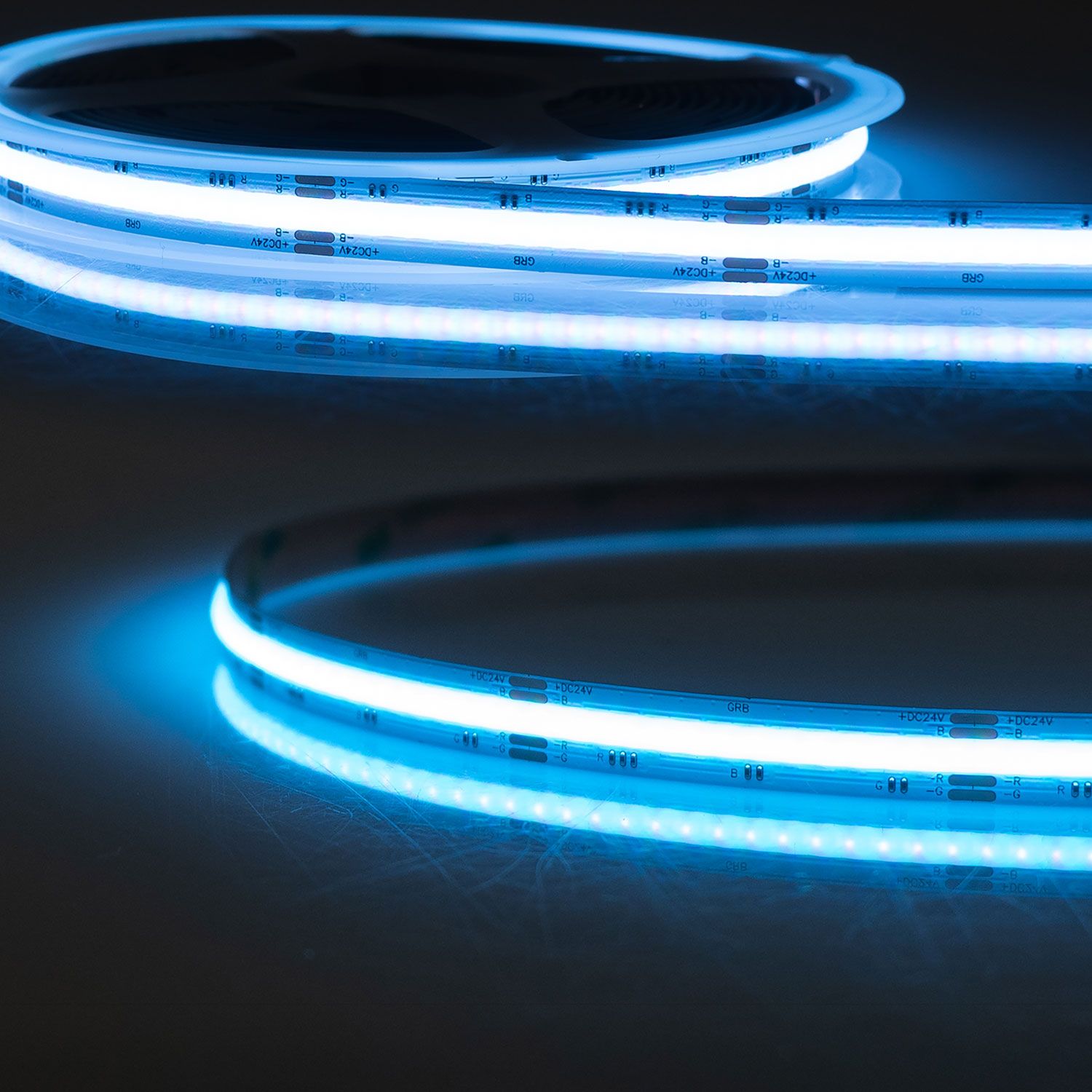 ISOLED LED COB RGB Linear Flexband, 24V DC, 14,4W, IP20, 5m Rolle, 840 LED/m ISOLED LED COB RGB Linear Flexband, 24V DC, 14,4W, IP20, 5m Rolle, 840 LED/m - 1
