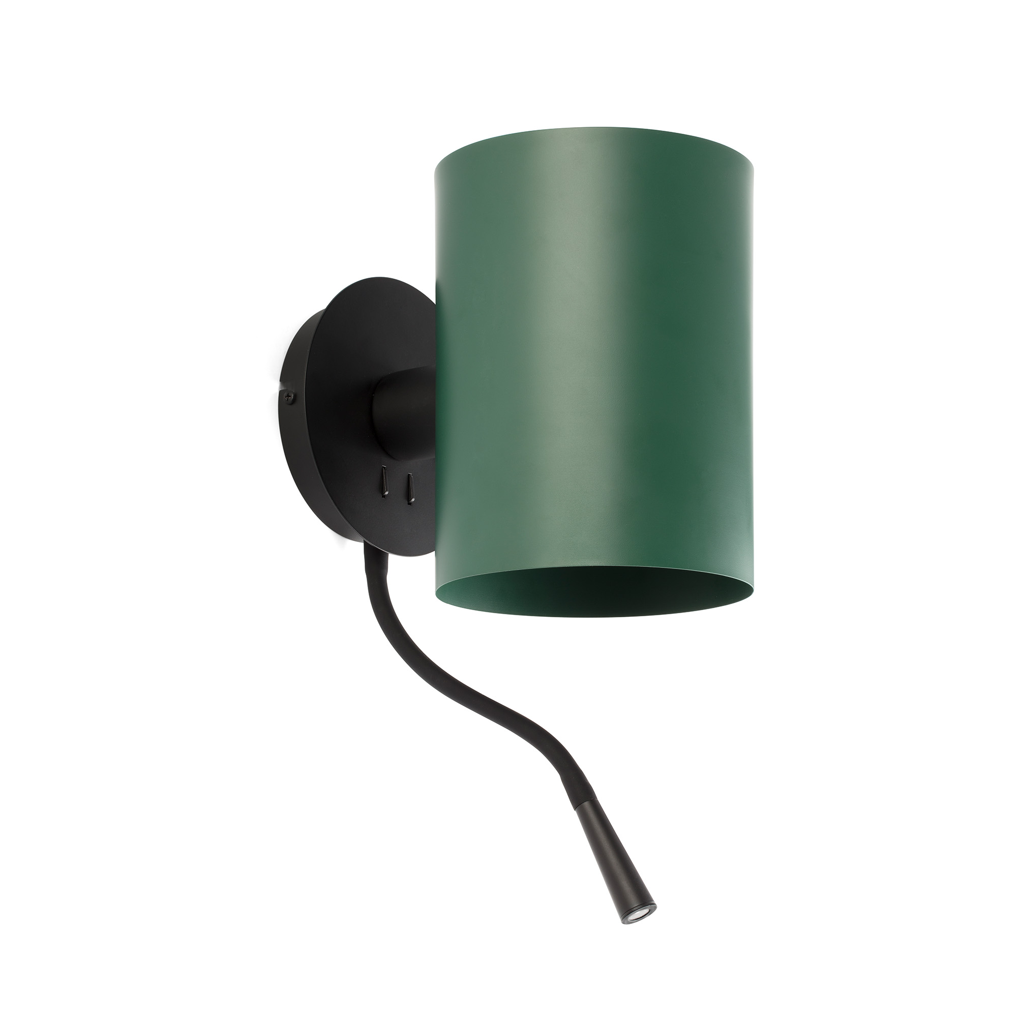Faro GUADALUPE Wandleuchte mit schwarz/grünem Leser Faro GUADALUPE Wandleuchte mit schwarz/grünem Leser - Produktbild 1