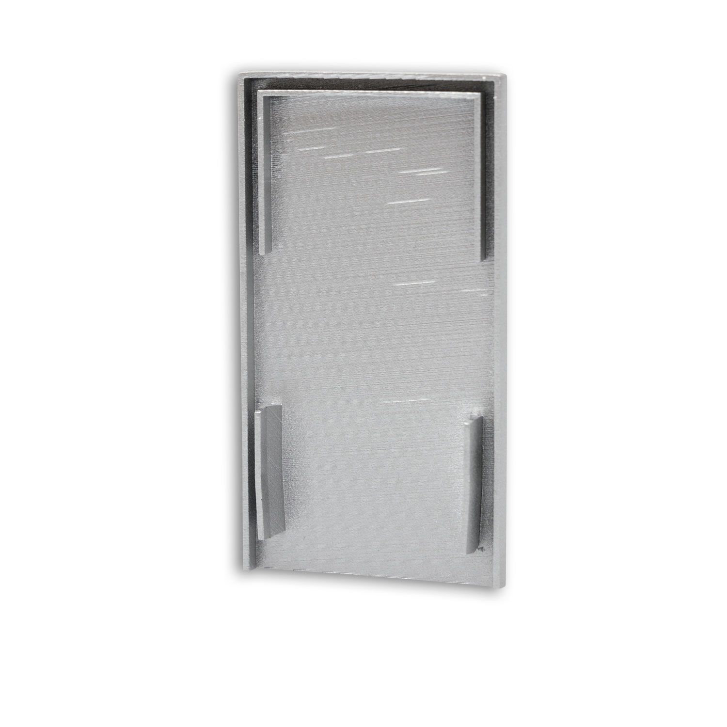 ISOLED Endkappe EC113 silber für LAMP30 V1+V2 mit U-COVER63, 2 Stück, mit Lichtfalle - 2