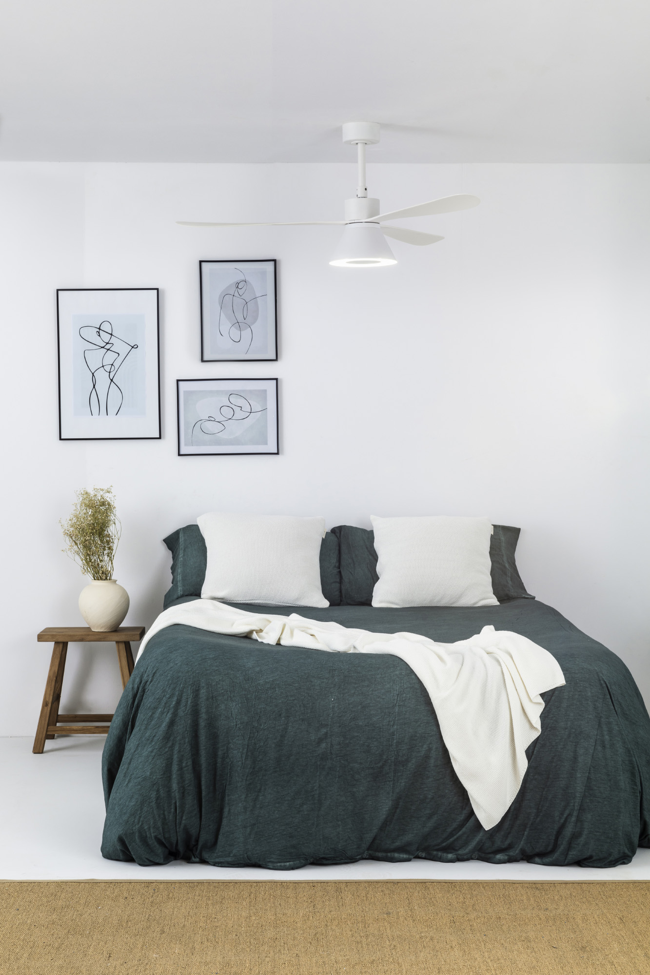 Faro AMELIA L Ventilator weiß/weiß Wall Control CCT - Produktbild 2