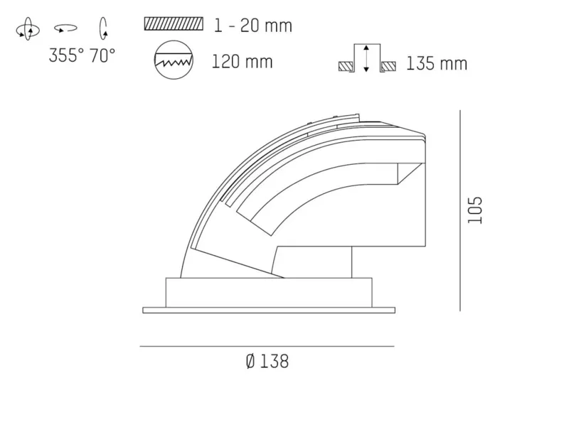 Molto Luce SAVO 11 R (weiß) - 2