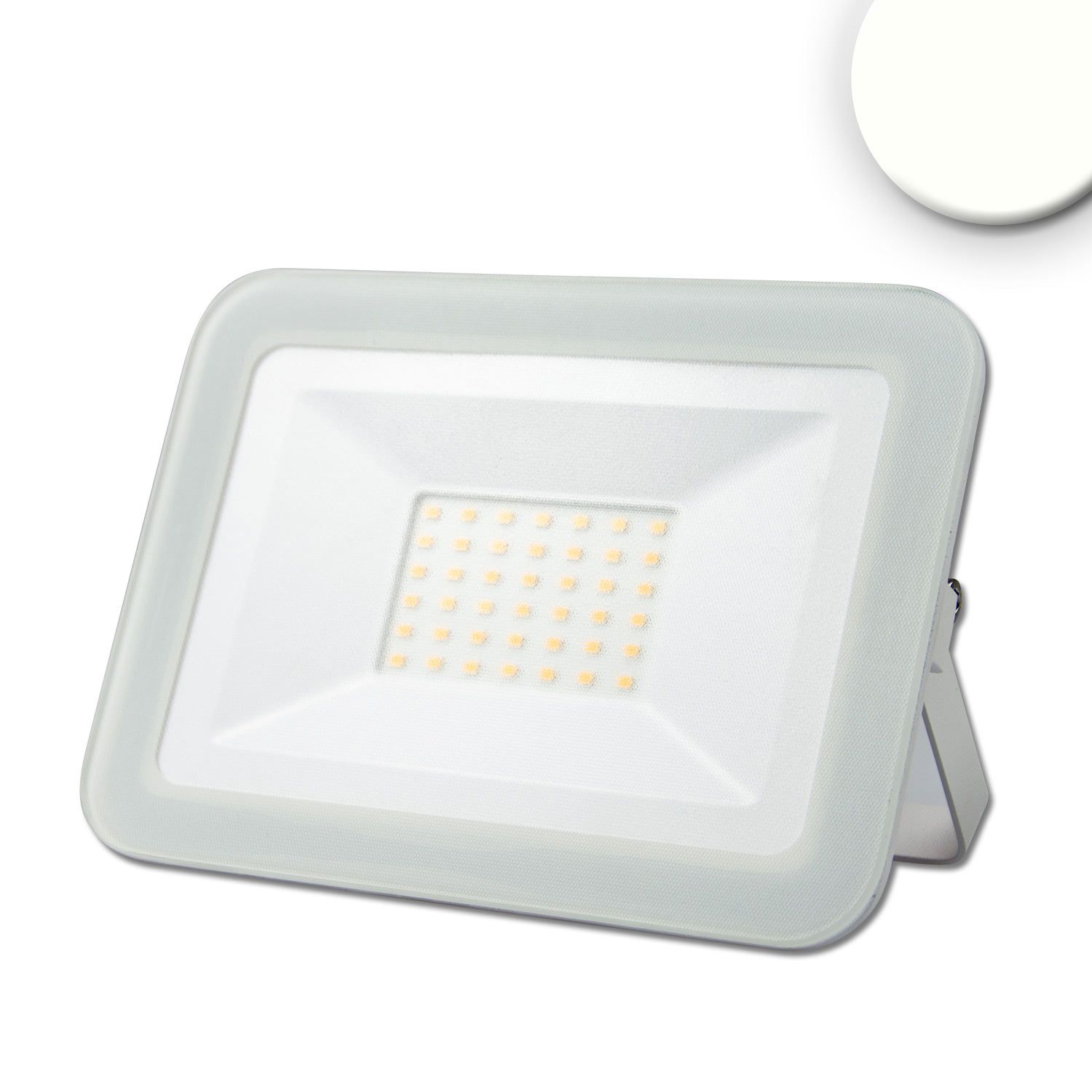 ISOLED LED Fluter Pad 30W, weiß, 4000K 100cm Kabel ISOLED LED Fluter Pad 30W, weiß, 4000K 100cm Kabel - 1
