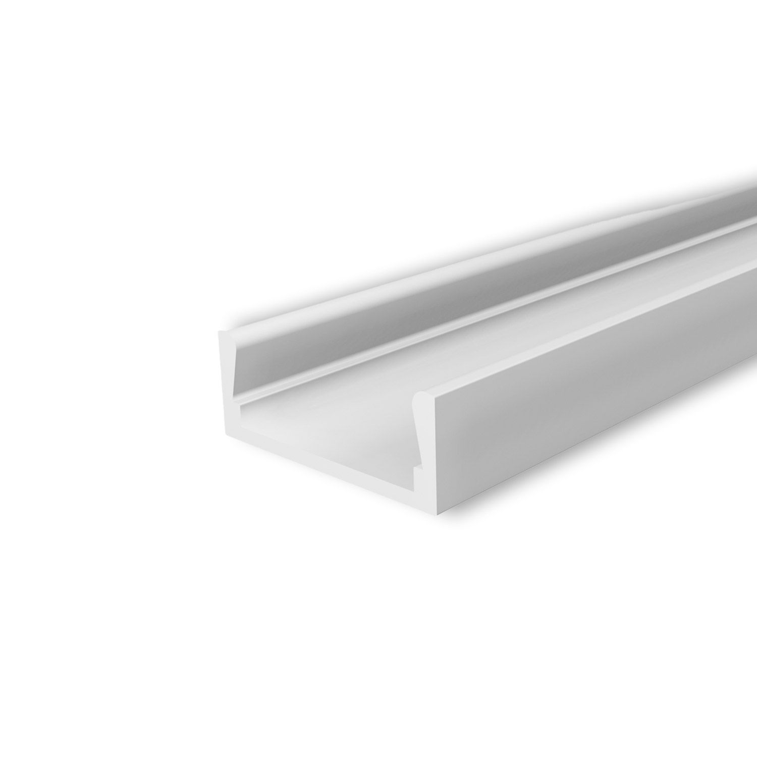 ISOLED LED Montageprofil MINI-AB V2, weiß RAL9010 L: 200cm ISOLED LED Montageprofil MINI-AB V2, weiß RAL9010 L: 200cm - 1