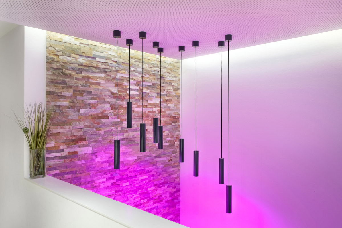 Loxone LED Pendulum Slim Tree Anthrazit - 3