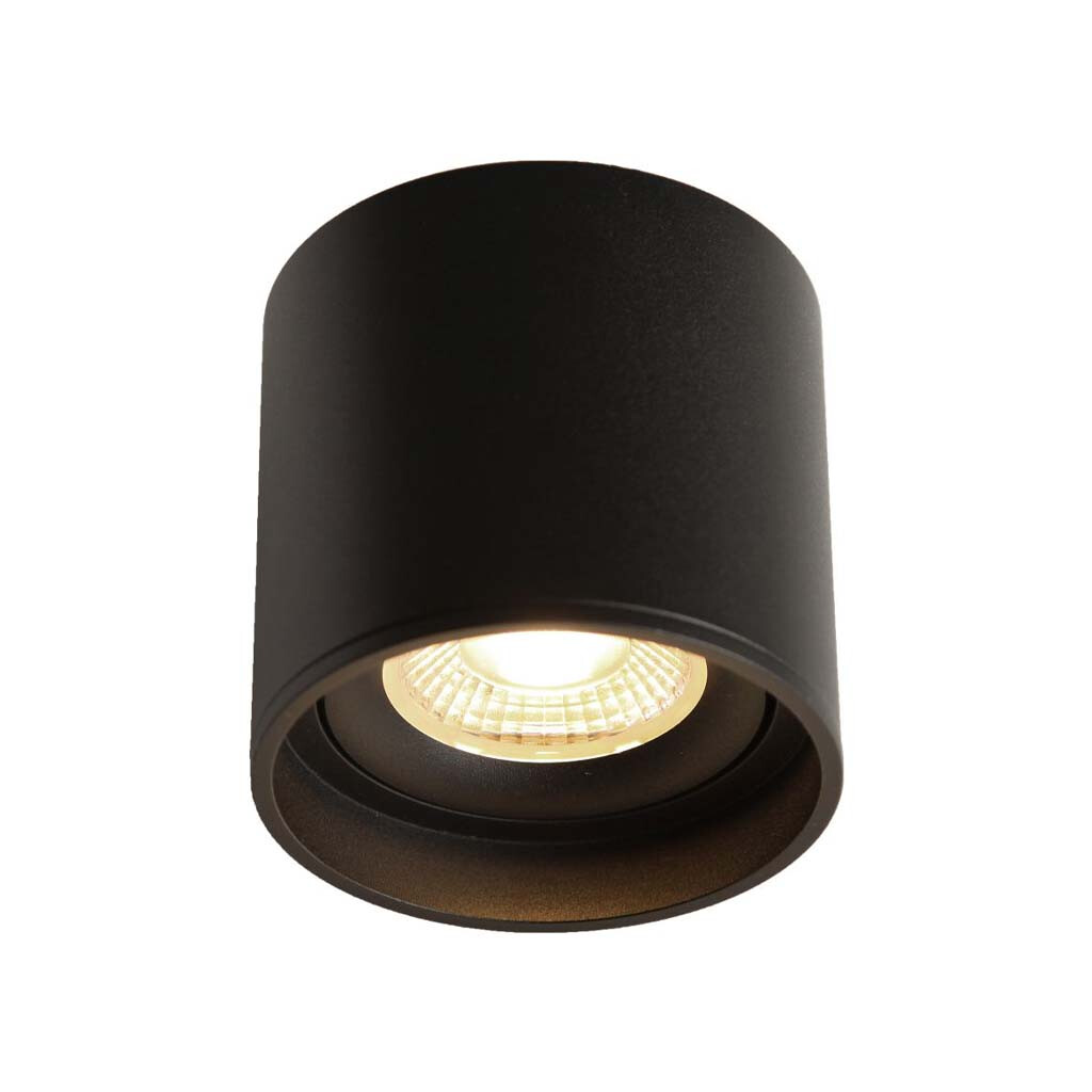 Emilum LED Ceiling Spot 24V, 8W, 3000K, CRI90 Schwarz - 2