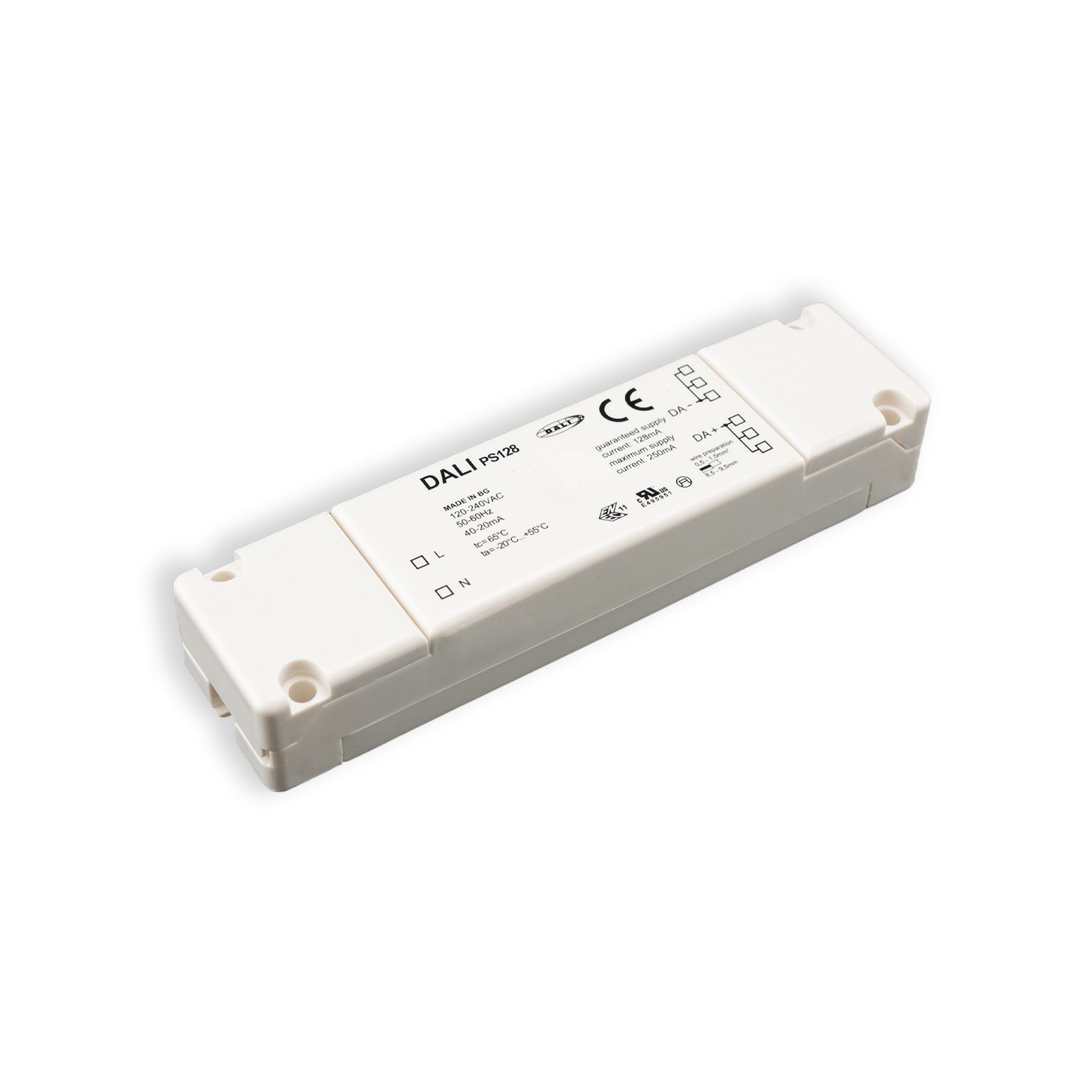 ISOLED DALI-2 Bus-Spannungsversorgung 128mA, 100-240V AC - 1