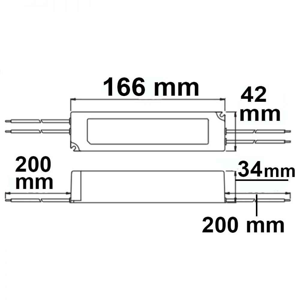ISOLED LED Trafo 24V/DC, 0-60W, IP67 - 2