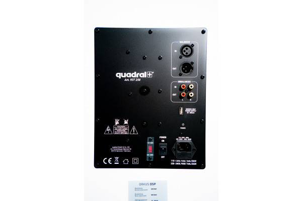 Quadral Orkus DSP schwarz Hochglanz - 4