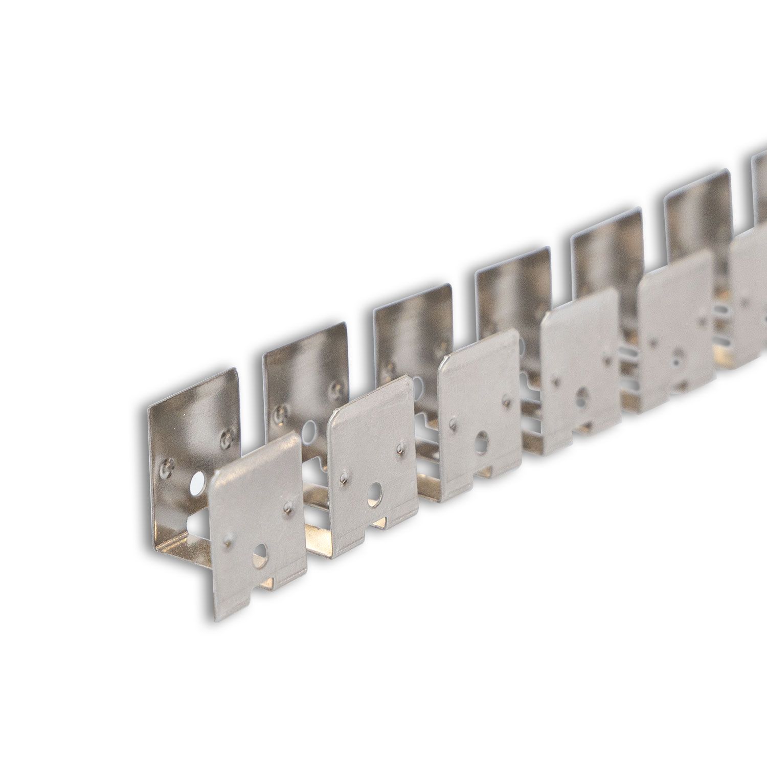 ISOLED LED Aufbauprofil eloxiert, gezahnt und flexibel für NEON Flexband B16H16, 100 cm - 1