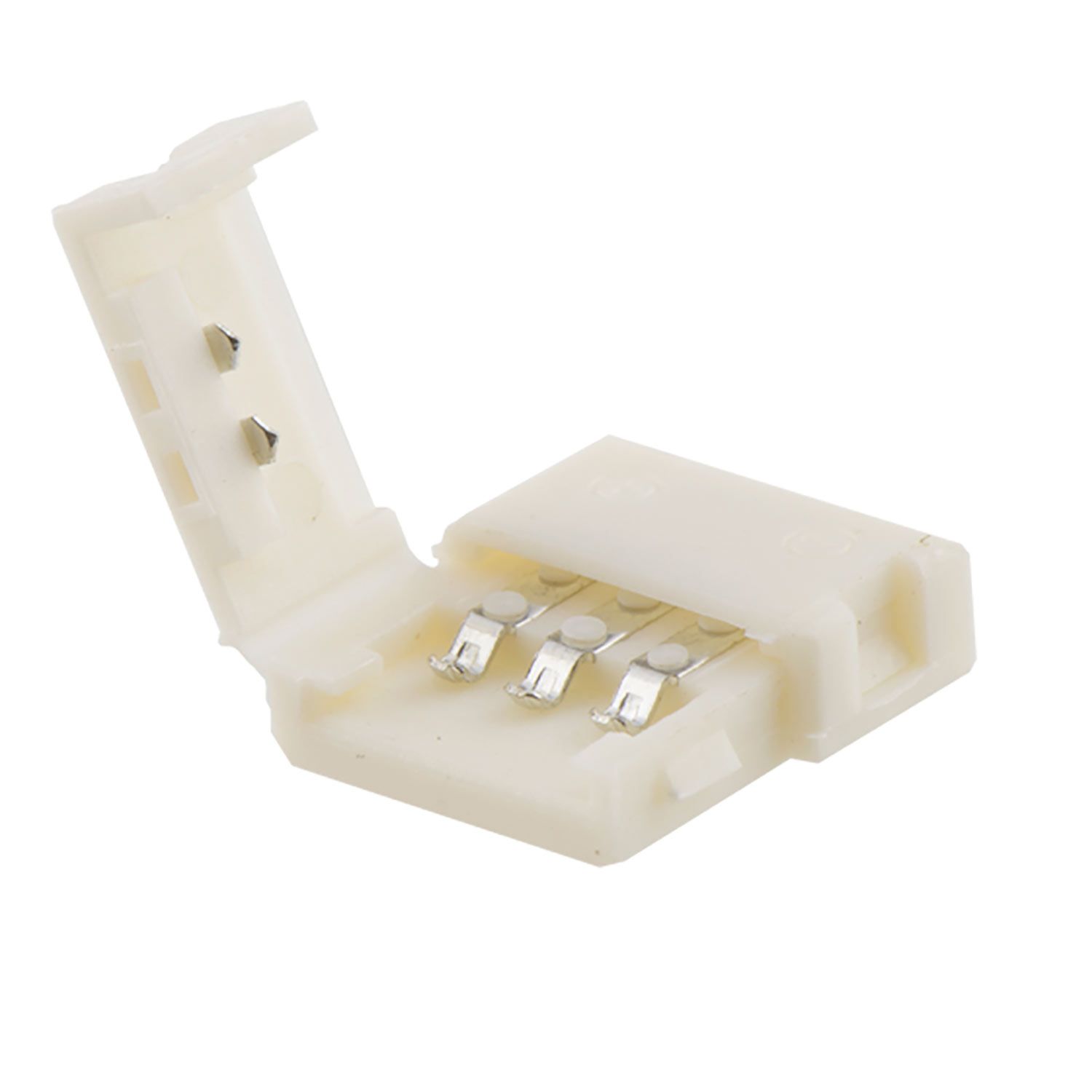 ISOLED Clip-Verbinder (max. 5A) C1-310 für 3-pol. IP20 Flexstripes mit Breite 10mm, Pitch >12mm ISOLED Clip-Verbinder (max. 5A) C1-310 für 3-pol. IP20 Flexstripes mit Breite 10mm, Pitch >12mm - 1