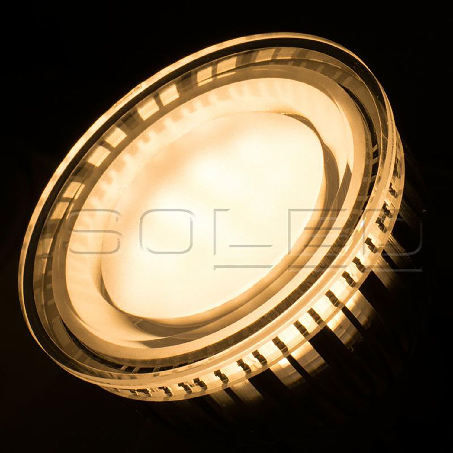 ISOLED MR16 LED Strahler 6W Glas diffus, 120°, warmweiß - 3