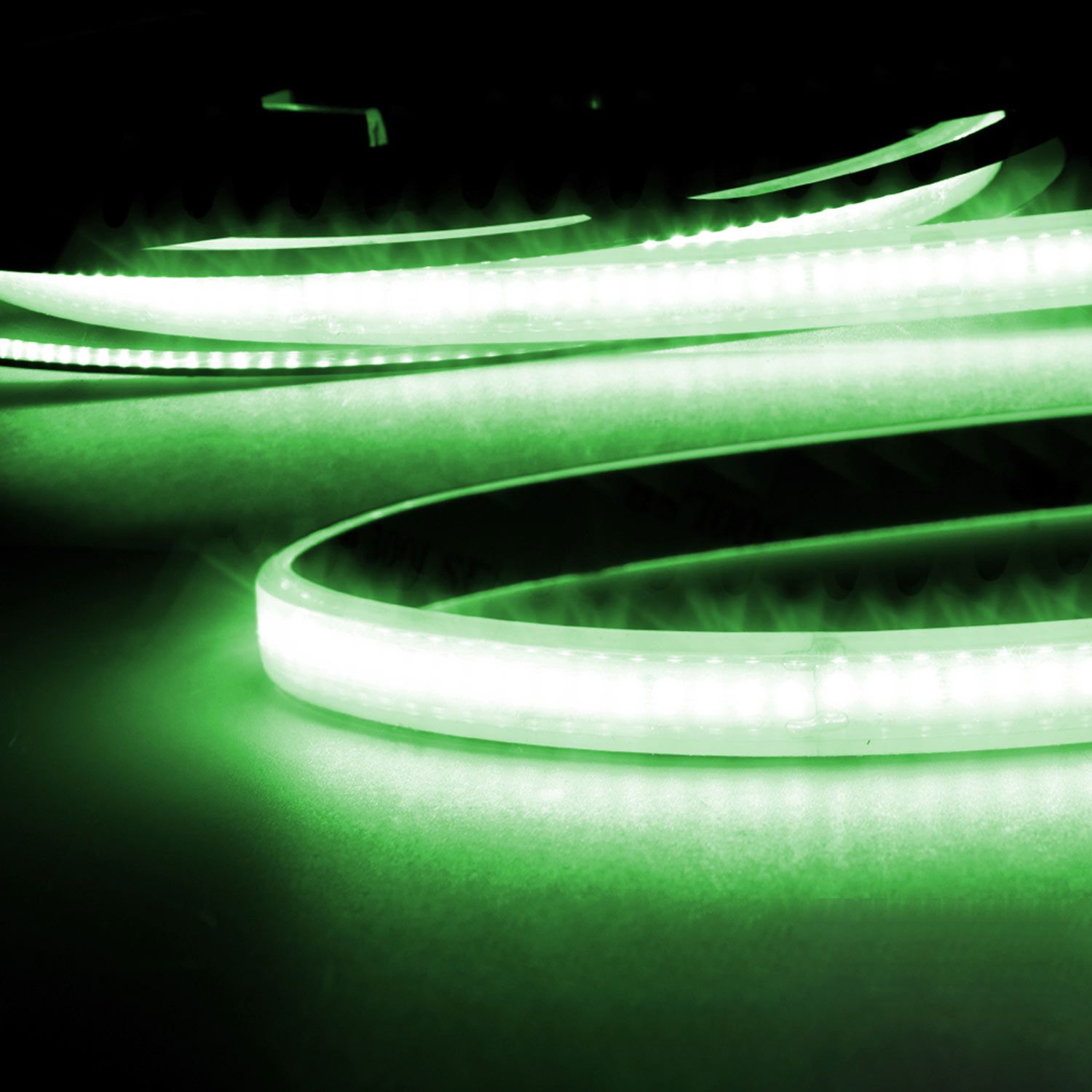ISOLED LED AQUA CRI9G Linear 48V Flexband, 8W, IP68, grün, 5m Rolle, 240 LED/m - 1