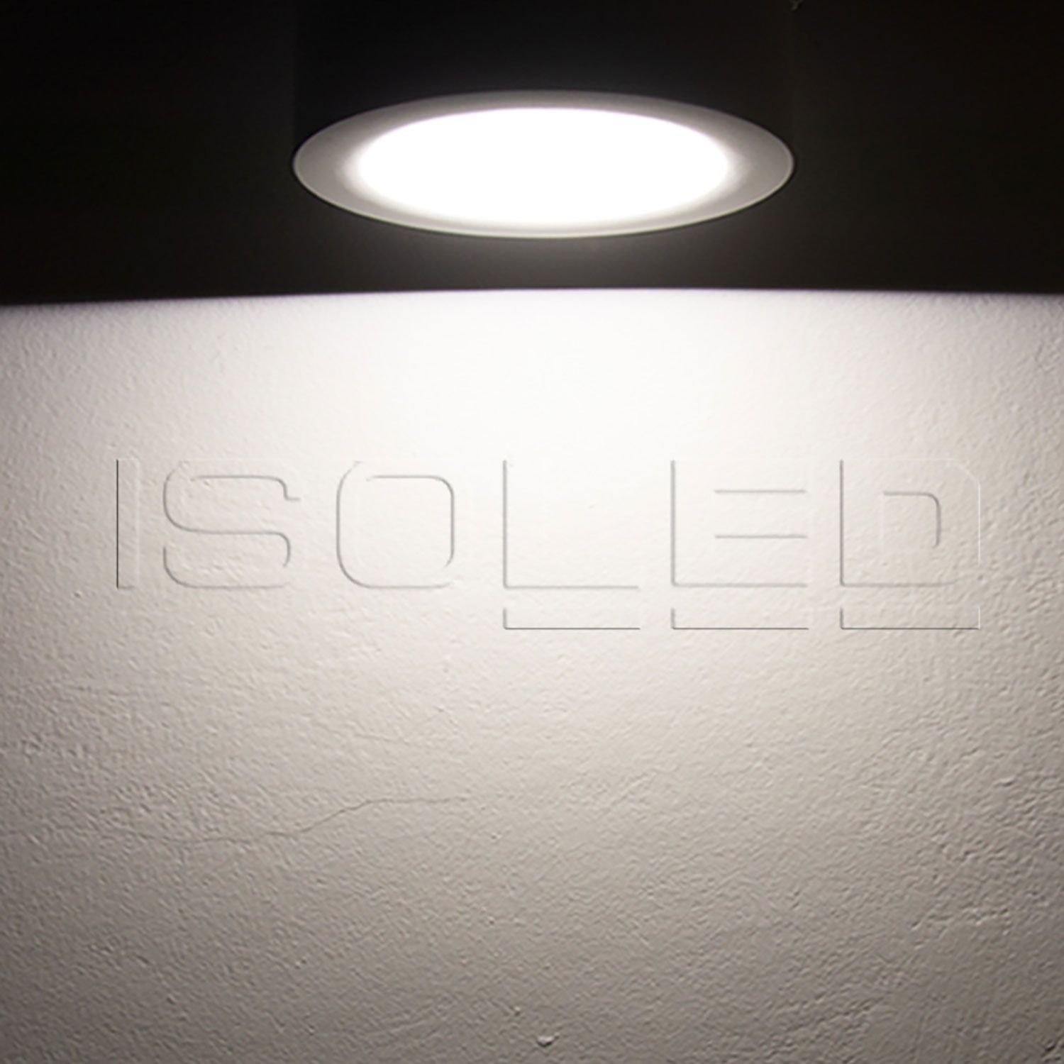 ISOLED LED Aufbauleuchte LUNA 15W, weiß, rund, DN146, indirektes Licht, neutralweiß - 5