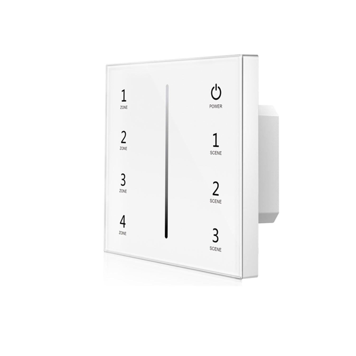 ISOLED Sys-Pro 4 Zonen Einbau-Touch-Funk-Bedienung 4x0-10V Output,weiß, 100-240V - 1