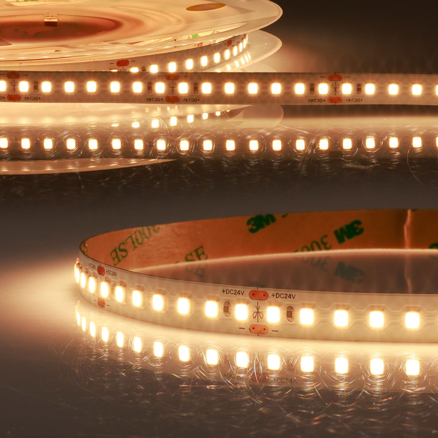 ISOLED LED CRI Food Flexband Bread, 24V DC, 14,4W, IP20, 5m Rolle, 140 LED/m - 1