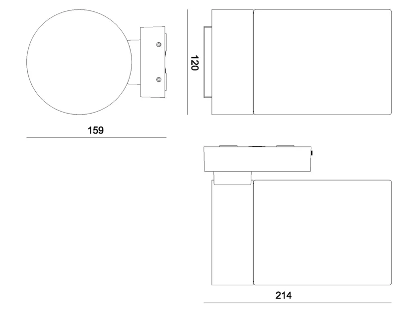 Molto Luce WILLIAM W (anthrazit/transparent) - 1