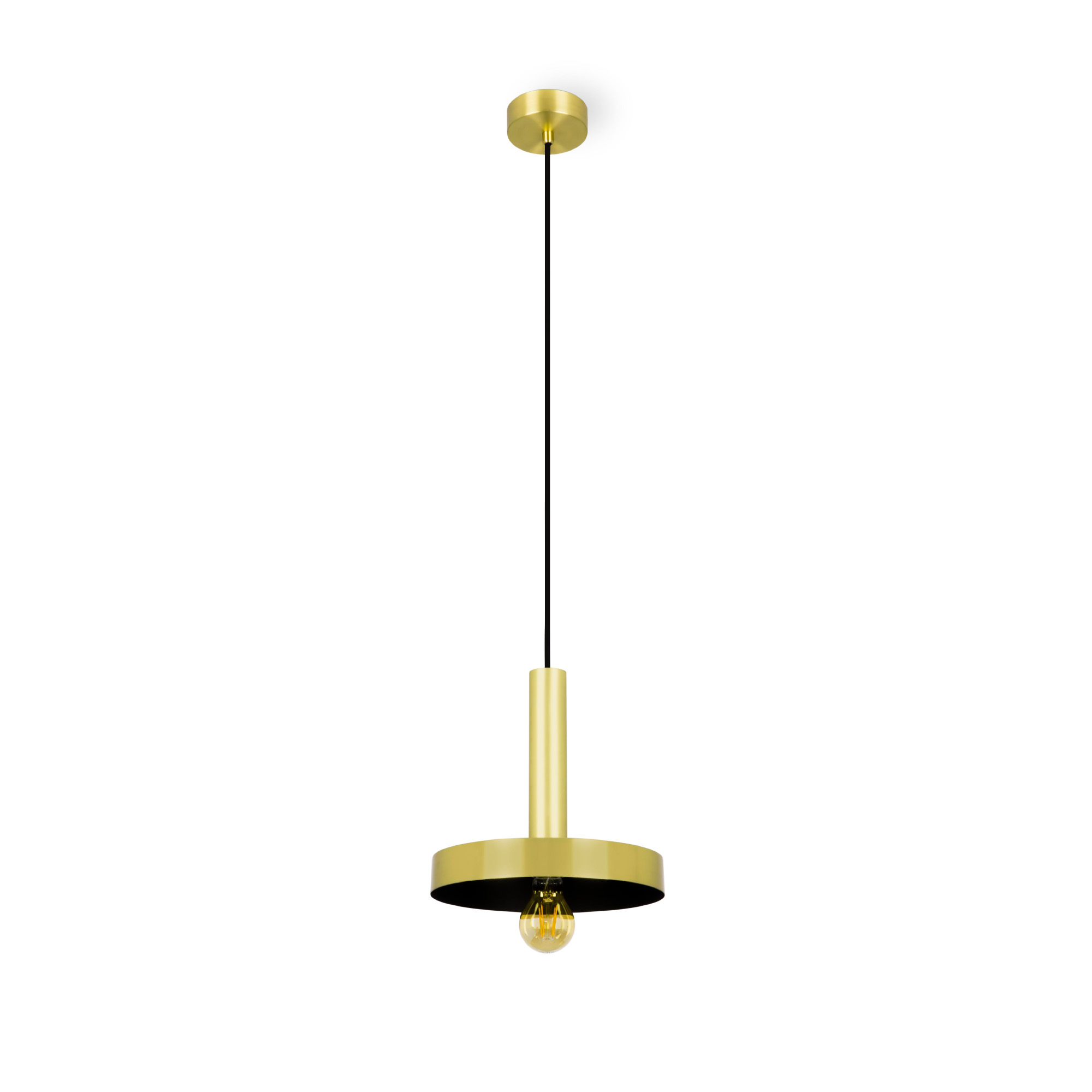 Faro WHIZZ 3L Pendelleuchte gold/schwarz - 1
