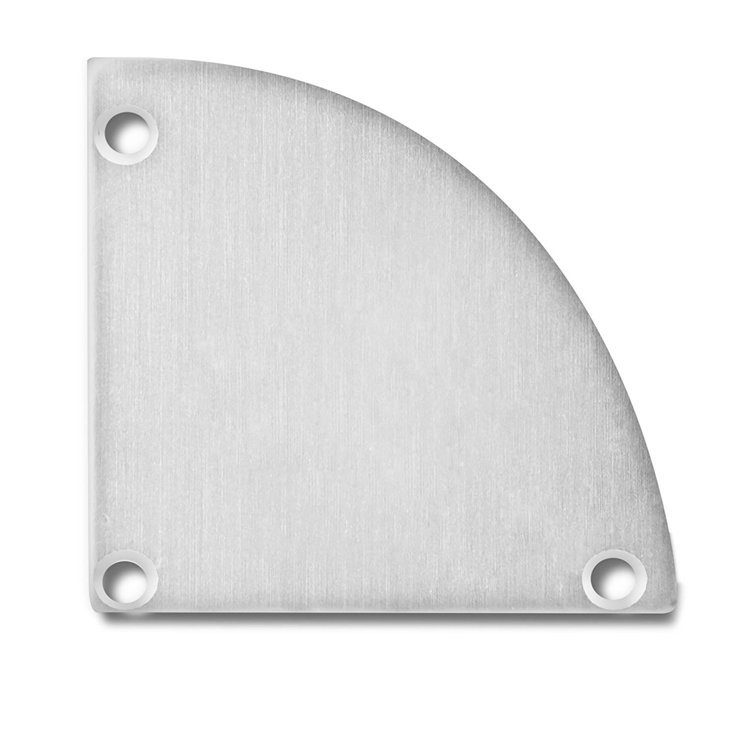 ISOLED Endkappe EC55 Alu für CORNER20(m. COVER17), rechts/links, 2 STK, inkl. Schrauben - 1