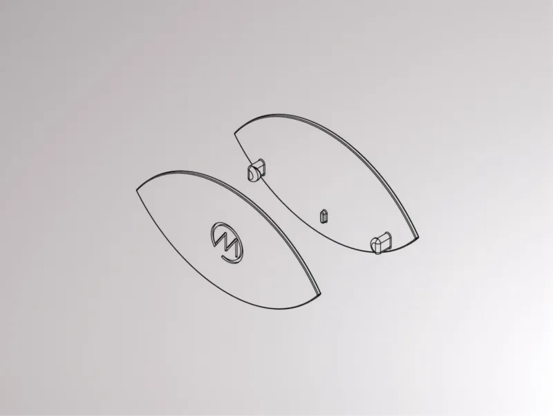 Molto Luce VALO ENDDECKEL (weiß) Molto Luce VALO ENDDECKEL (weiß) - Produktbild 1