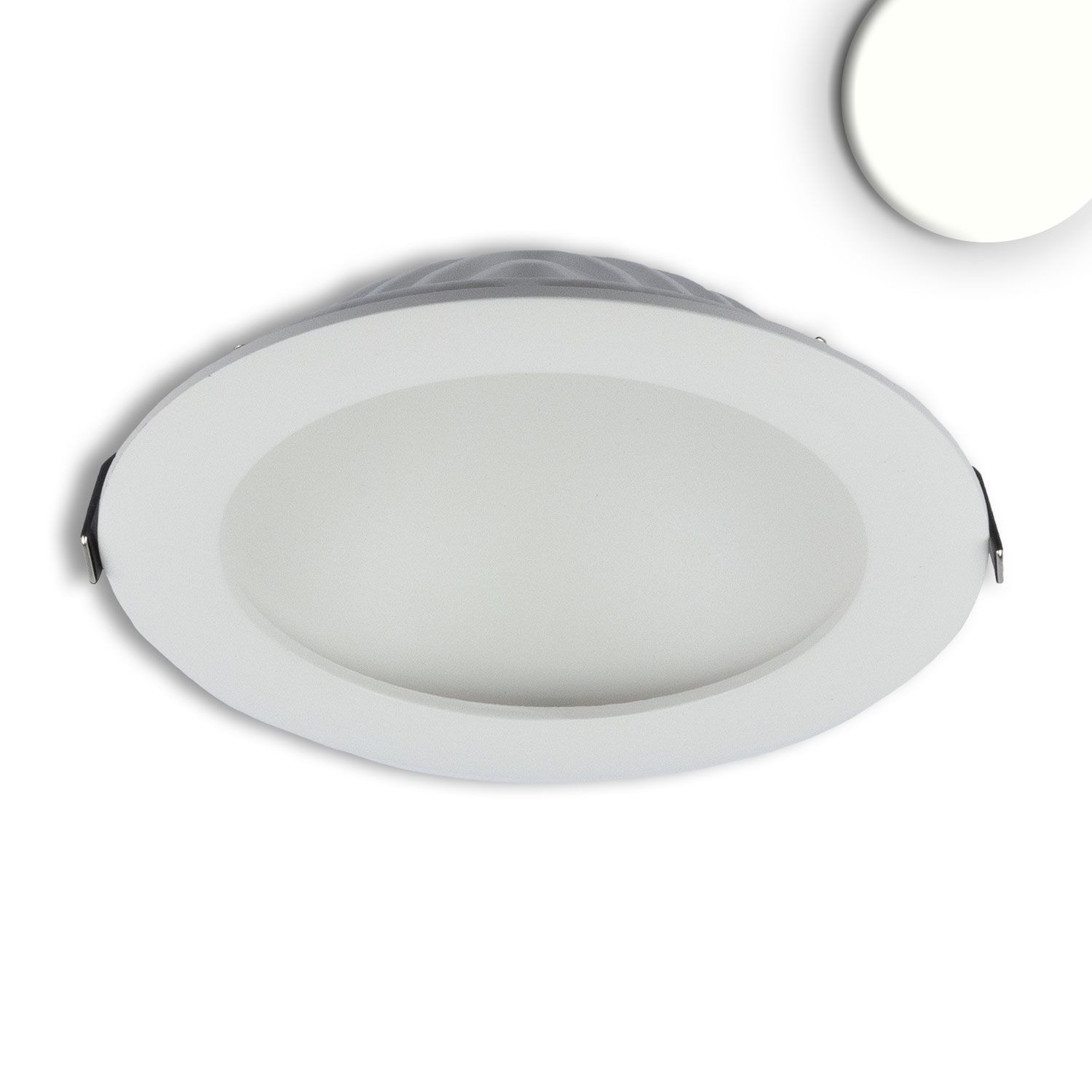 ISOLED LED Downlight LUNA 18W, indirektes Licht, weiß, neutralweiß - 1