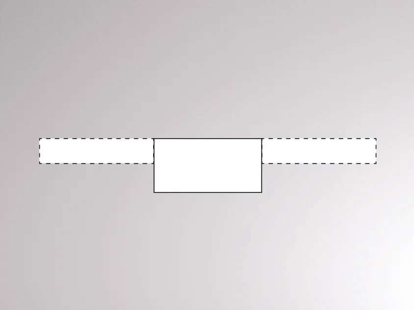 Molto Luce VOLARE MITTELEINSPEISUNG (aluminium eloxiert) - 1