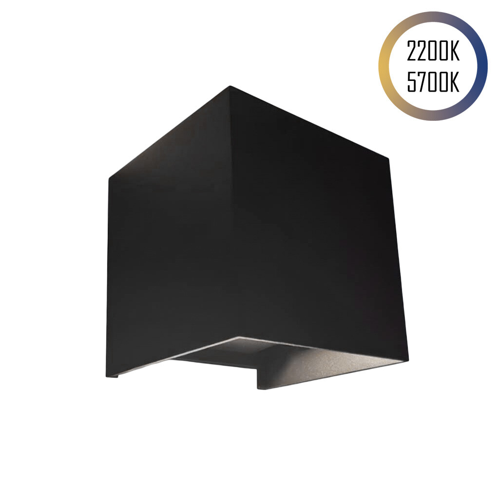 Emilum LED-Wandleuchte 24V, 10W, Tunable White, CRI90, IP54 Emilum LED-Wandleuchte 24V, 10W, Tunable White, CRI90, IP54 - Produktbild 1