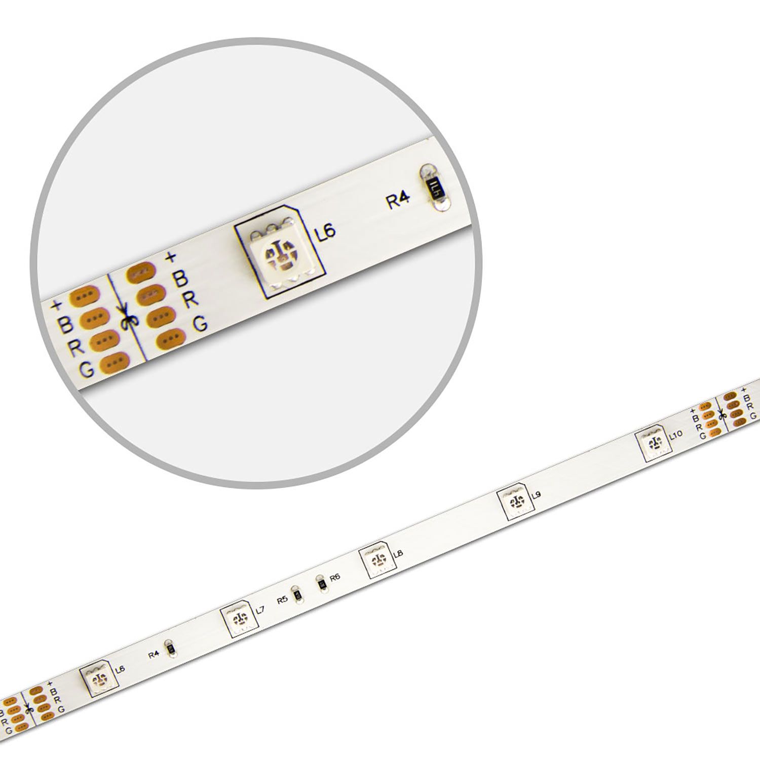ISOLED LED SIL-RGB Flexband, 24V DC, 7,2W, IP20, 5m Rolle, 30 LED/m - 2