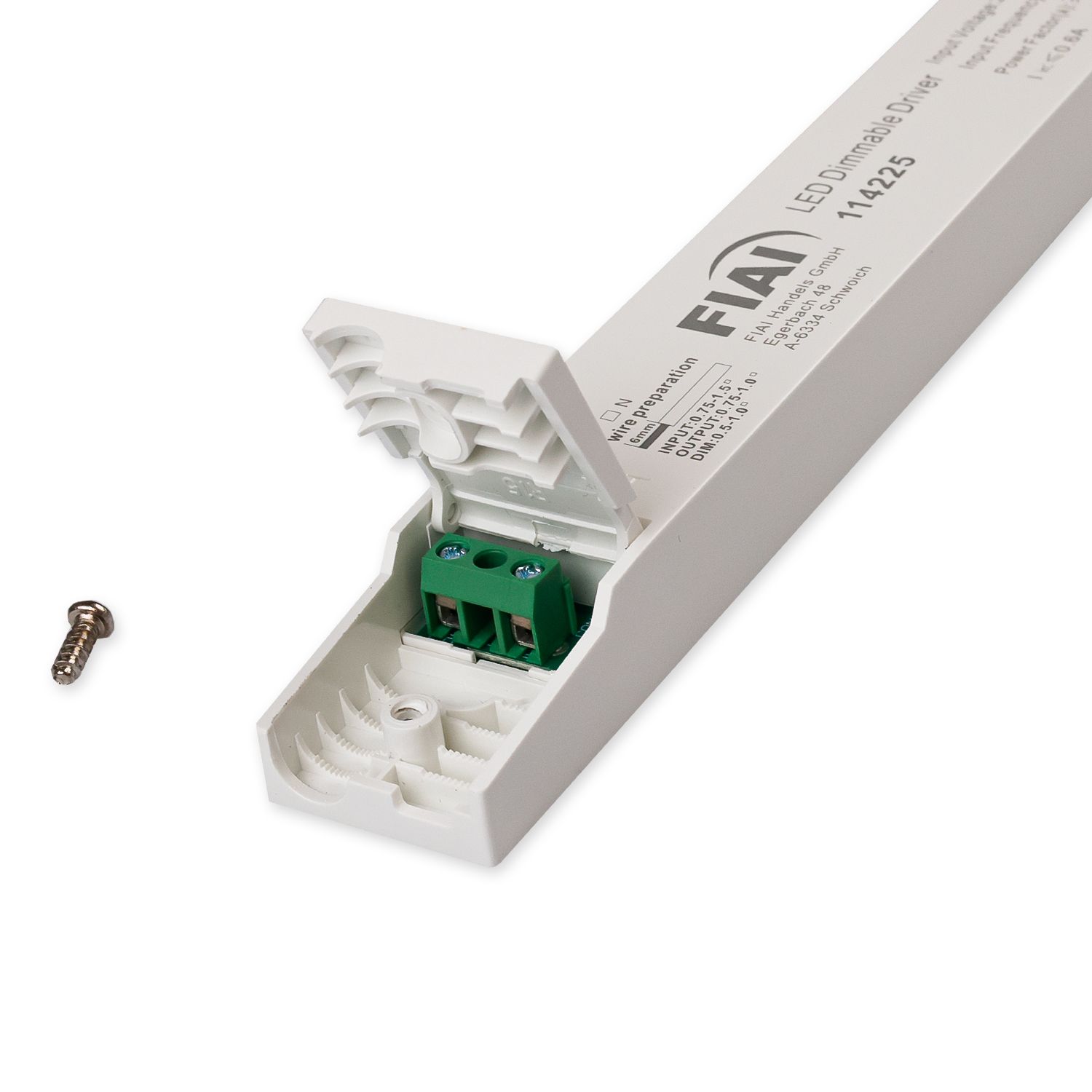 ISOLED LED PWM-Leuchten-Trafo 24V/DC, 0-100W, 1-10V dimmbar, SELV, flach, schmal - 4