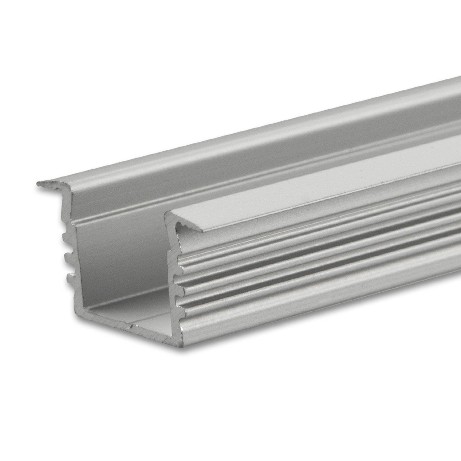 ISOLED LED Einbauprofil DIVE12 Aluminium eloxiert, 200cm ISOLED LED Einbauprofil DIVE12 Aluminium eloxiert, 200cm - 1