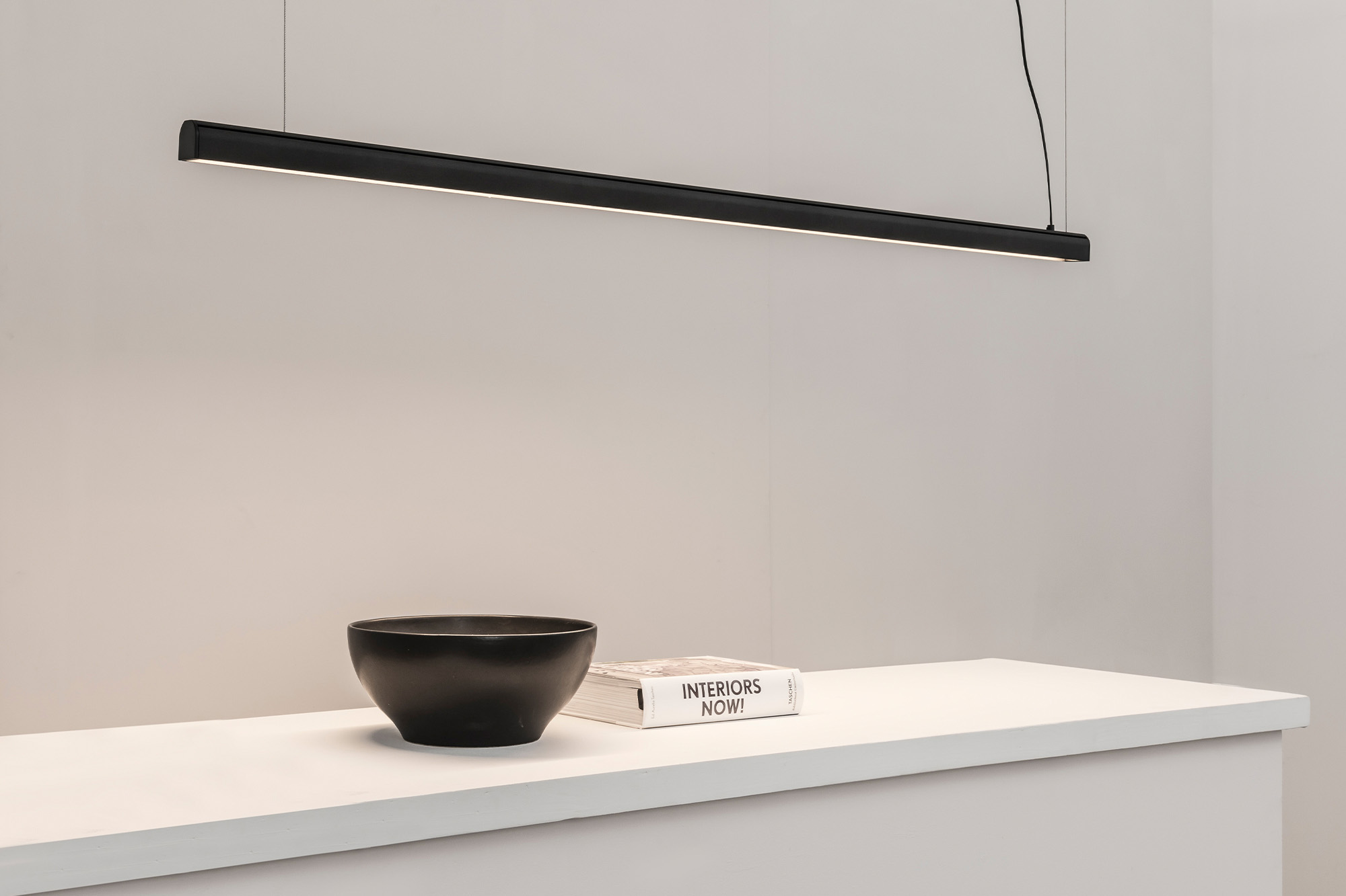 Faro VICO 1150 Schwarze Pendelleuchte mit eingebautem Deckenbaldachin - 5