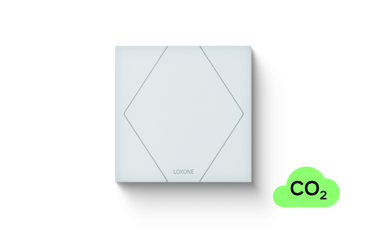 Loxone Touch Pure Classic CO2 Tree Weiß Loxone Touch Pure Classic CO2 Tree Weiß - 1