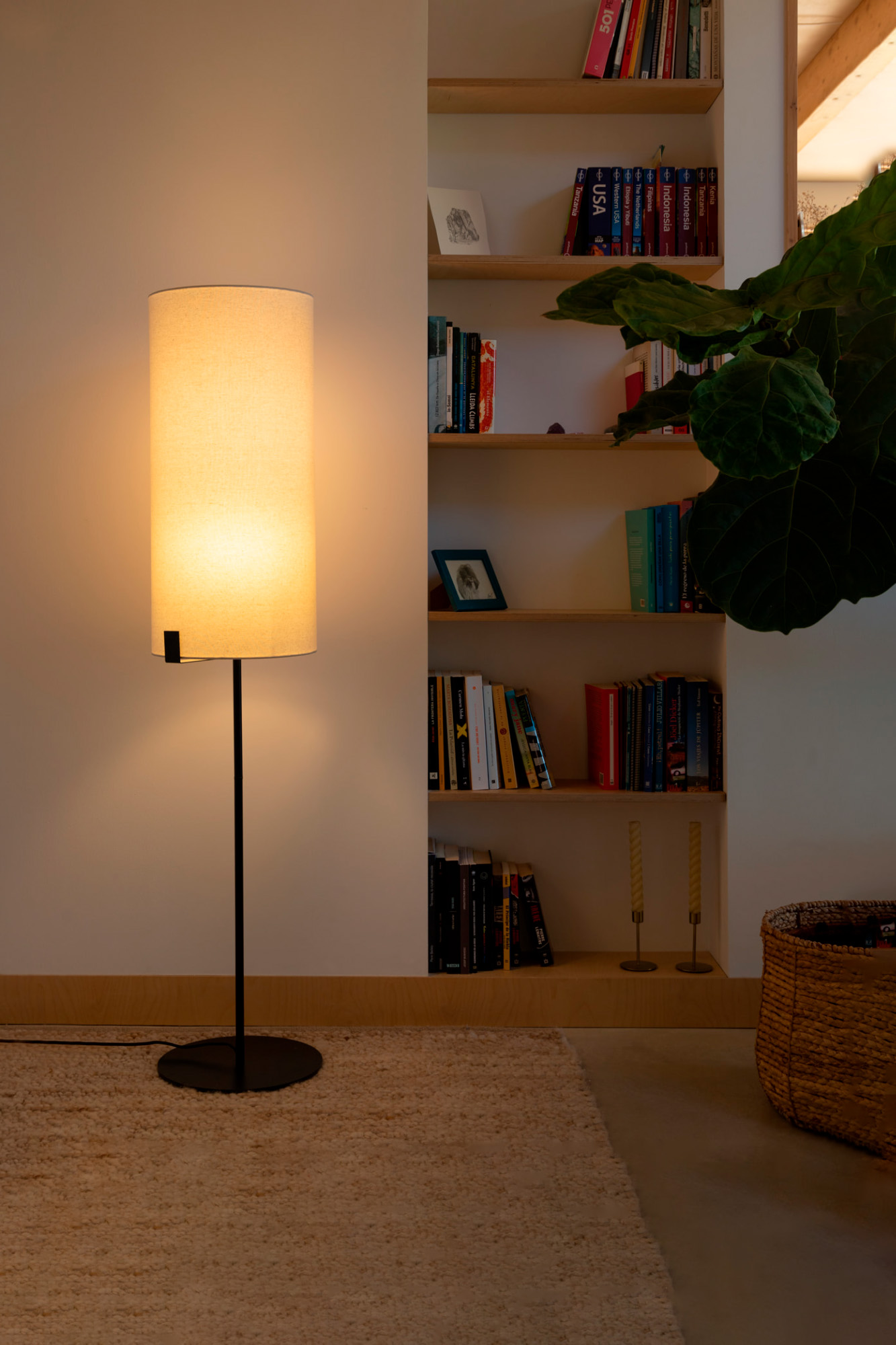 Faro NILA Wohnzimmer-Stehlampe Schwarz-weiße - 2