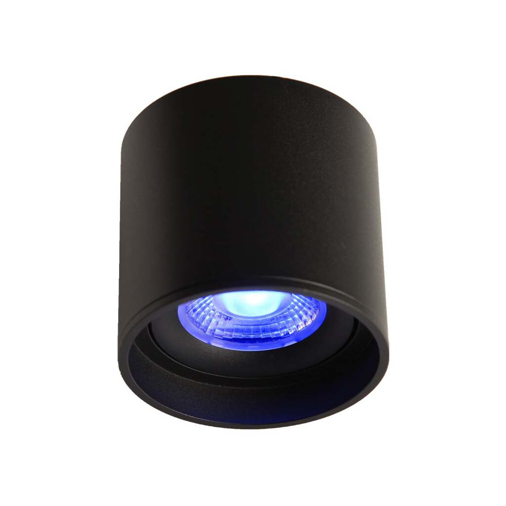 Emilum LED Ceiling Spot 24V, 8W, RGBW/3000K, CRI90 Schwarz - 2