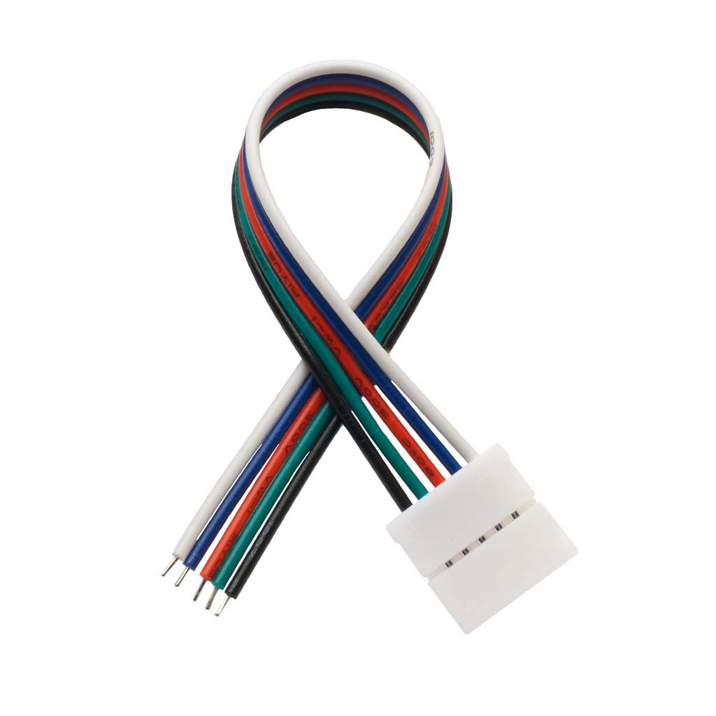 Emilum LED Stripe 15cm- Anschlusskabel, 10Stk., 5-polig, 12mm - Produktbild 1