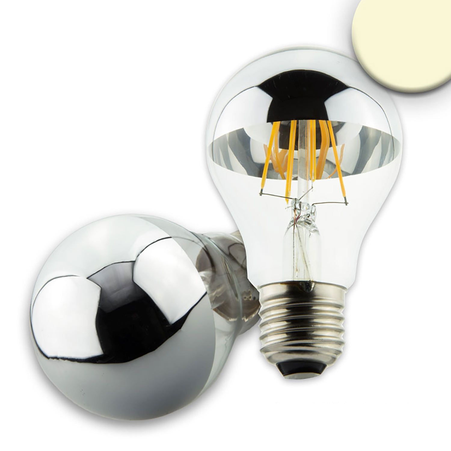ISOLED E27 LED Spiegelkopf, 4W, klar, warmweiß ISOLED E27 LED Spiegelkopf, 4W, klar, warmweiß - 1
