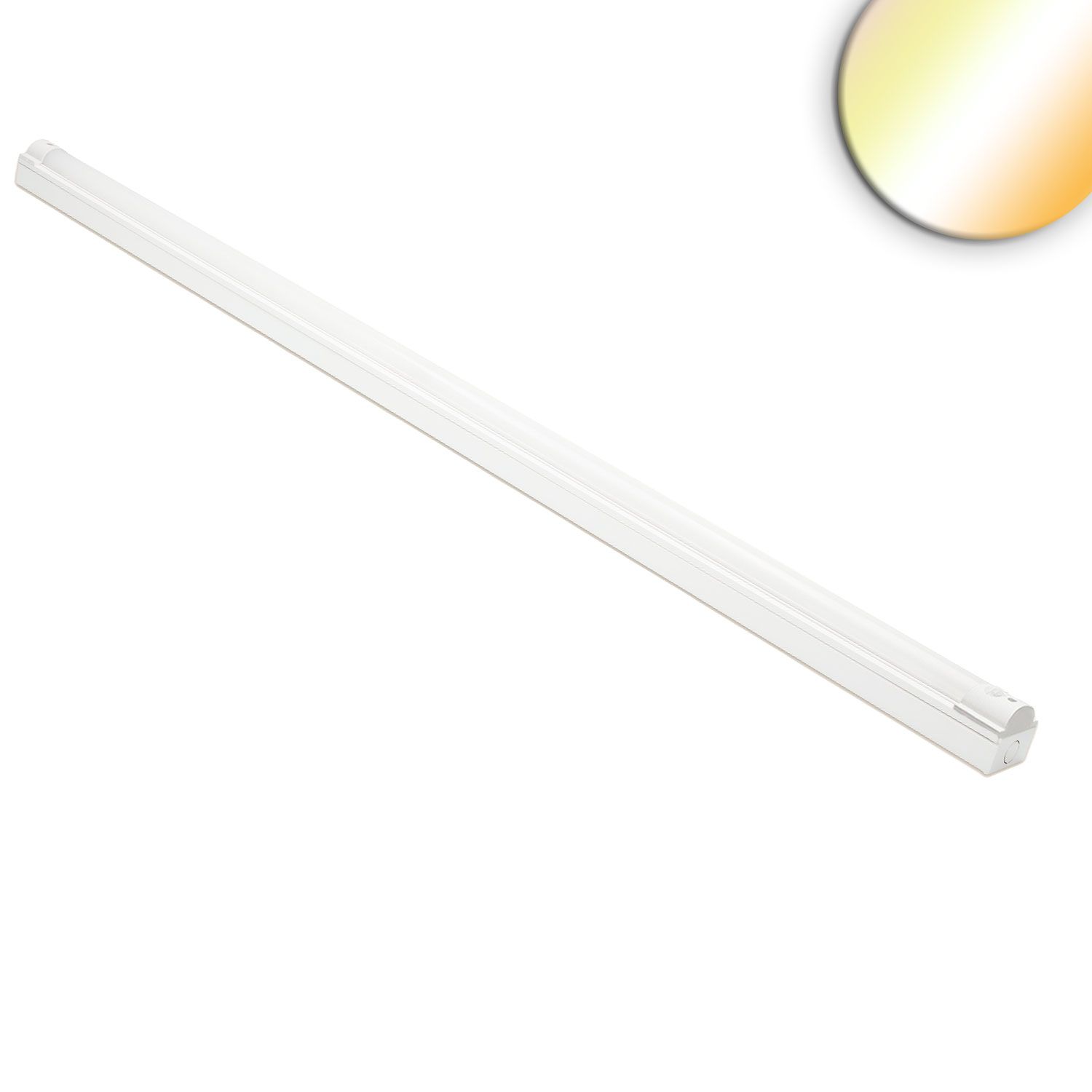 ISOLED LED Balkenleuchte 150cm, PIR-Sensor, PowerSwitch 22|29|32|37W, 150 lm/W, ColorSwitch 3000|4000|6000K - 1