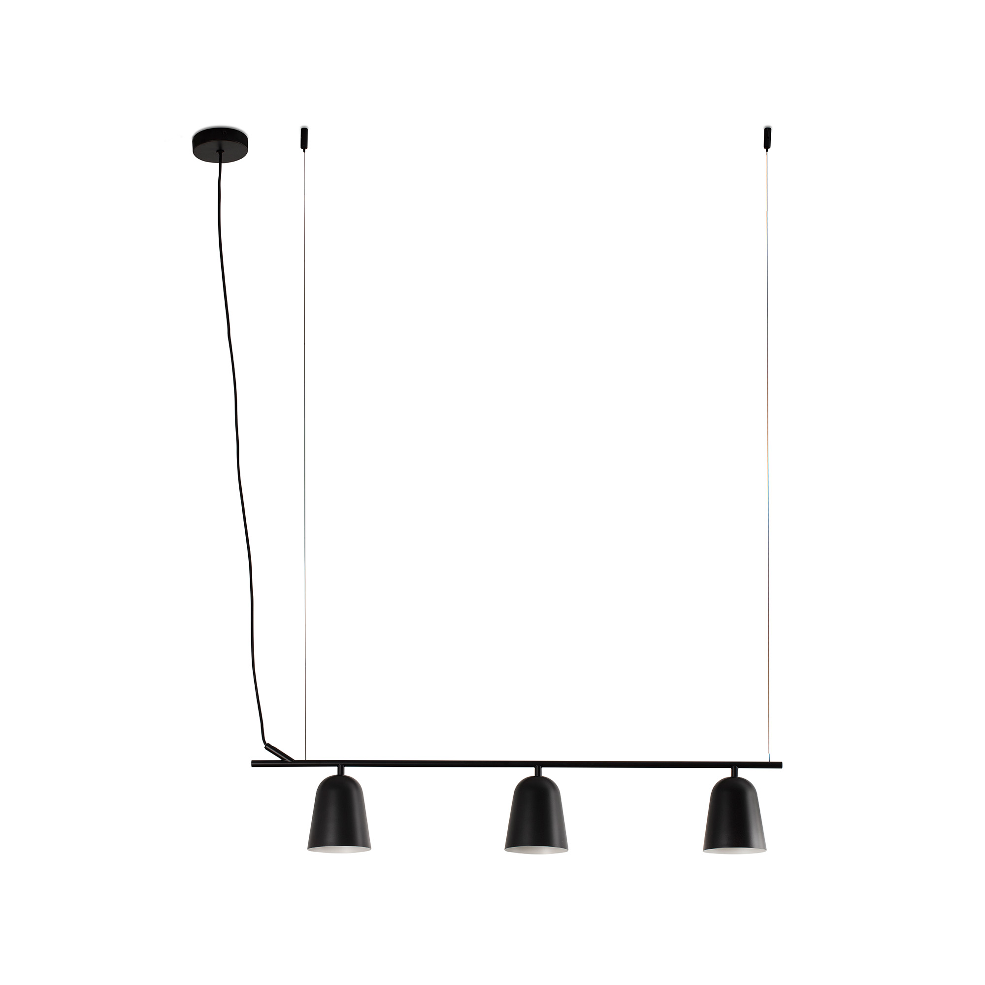 Faro STUDIO Lineal Lineare Hängeleuchte schwarz - 1