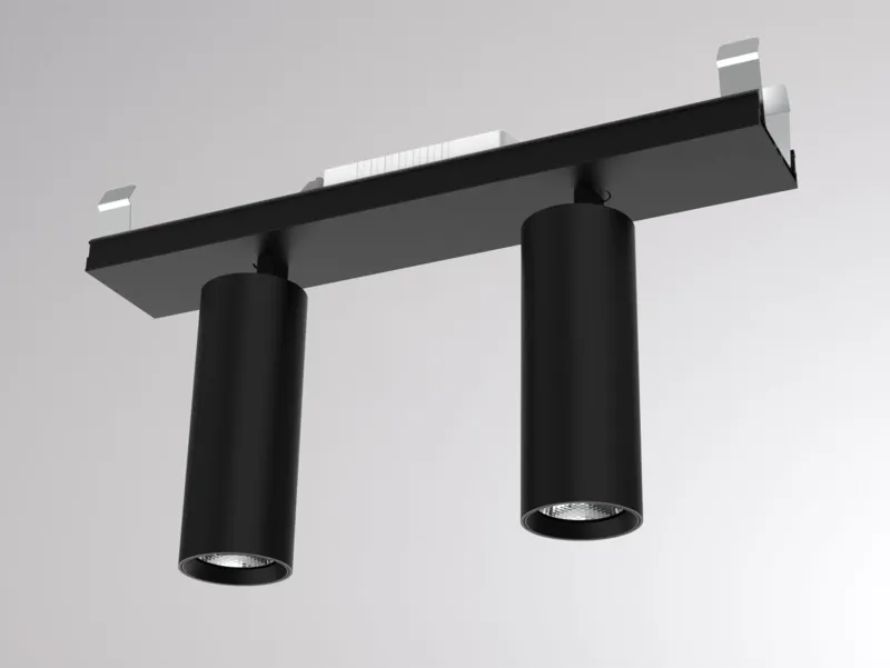 Molto Luce RIDE ROGGA EINSATZ 2-FLAMMIG (schwarz) Molto Luce RIDE ROGGA EINSATZ 2-FLAMMIG (schwarz) - Produktbild 1