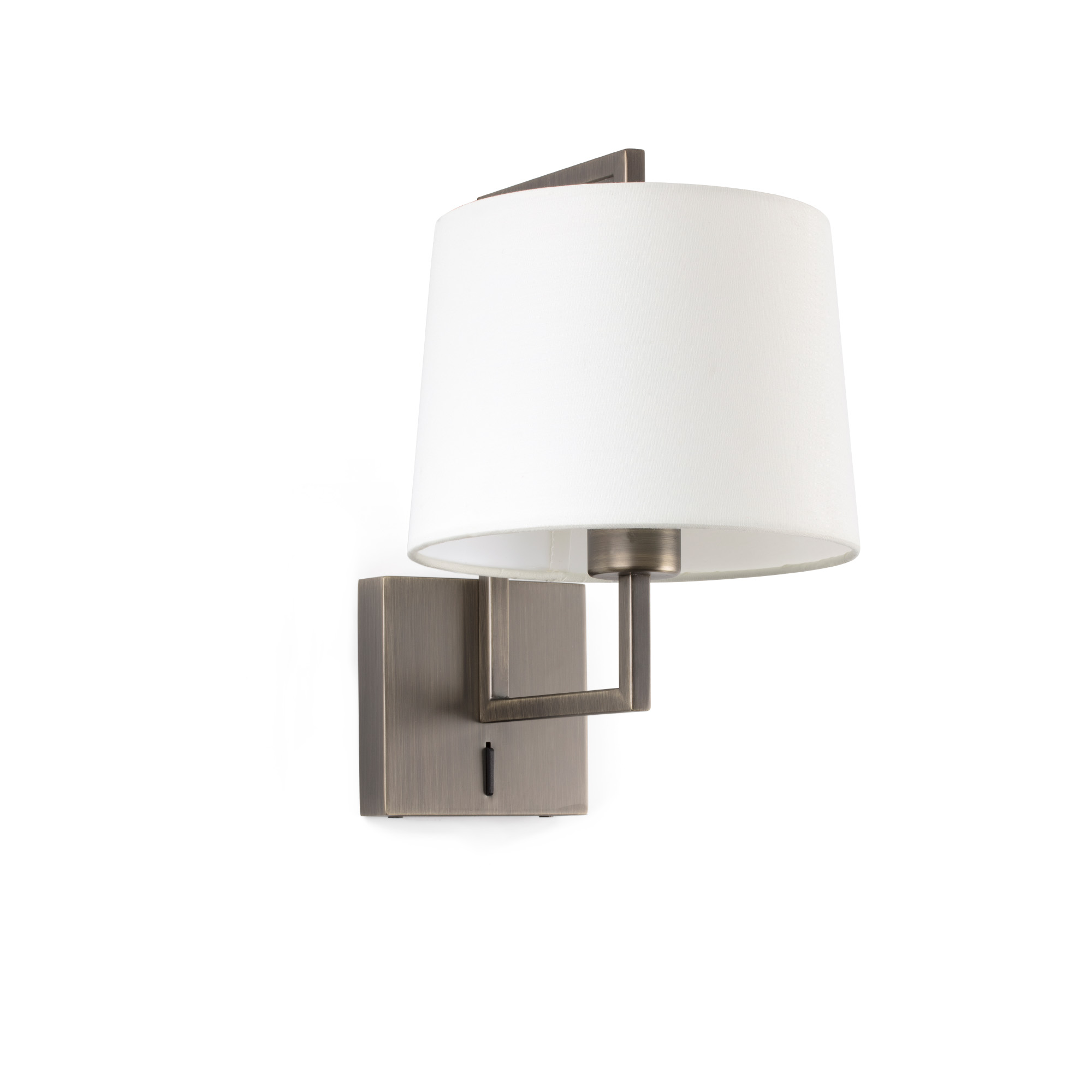 Faro FRAME Wandleuchte altgold matt/weiß Faro FRAME Wandleuchte altgold matt/weiß - Produktbild 1
