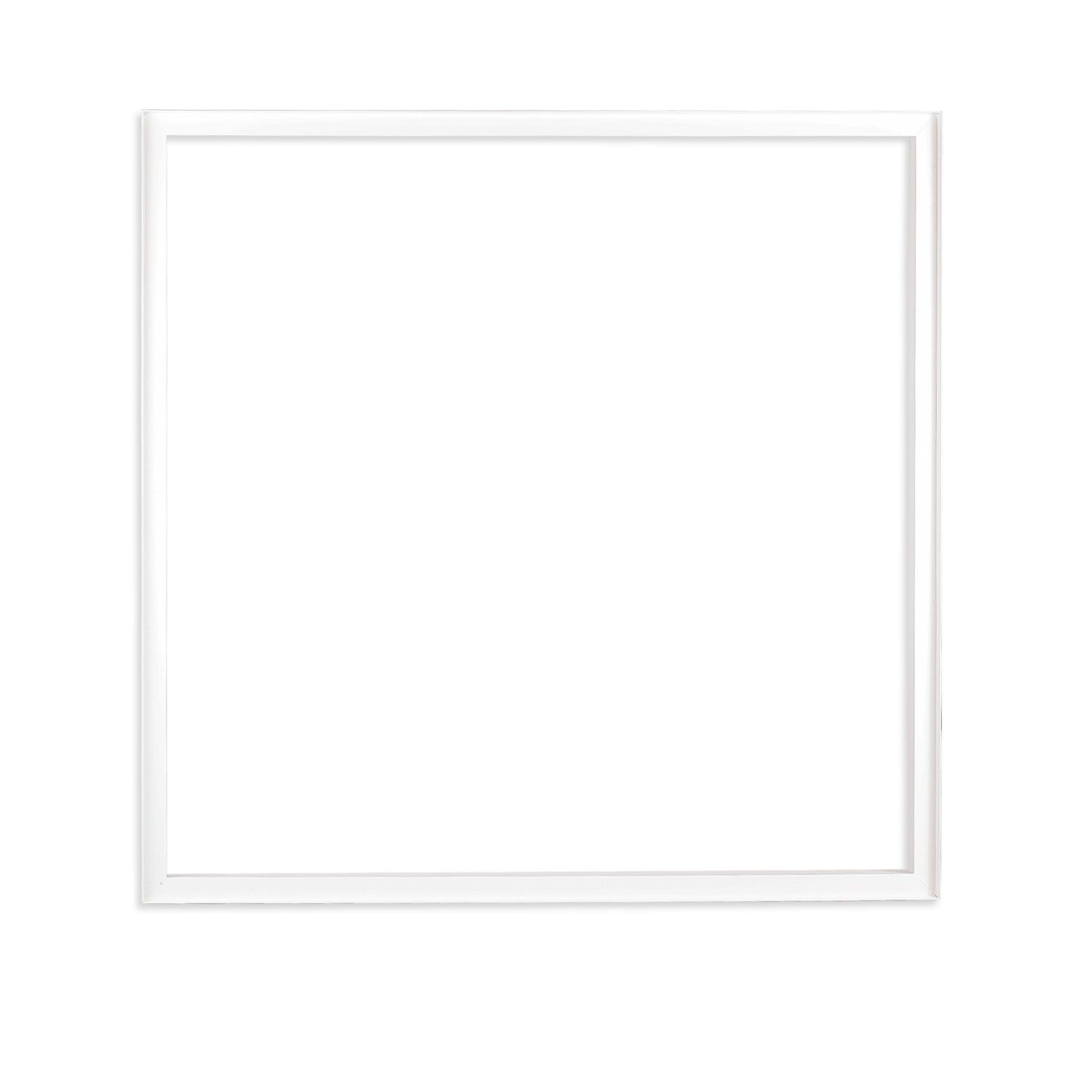 ISOLED Einlegerahmen rückversetzt weiß RAL 9016 für LED Panel 625x625 - 2