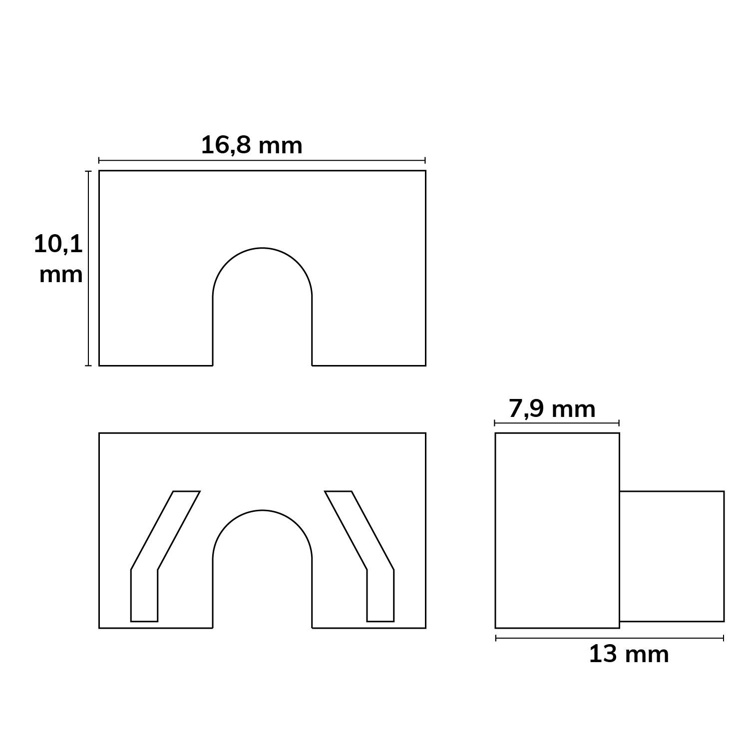 ISOLED Endkappe EC99 für Profil GROUND-IN10 weiß, rund, 1 STK - 4