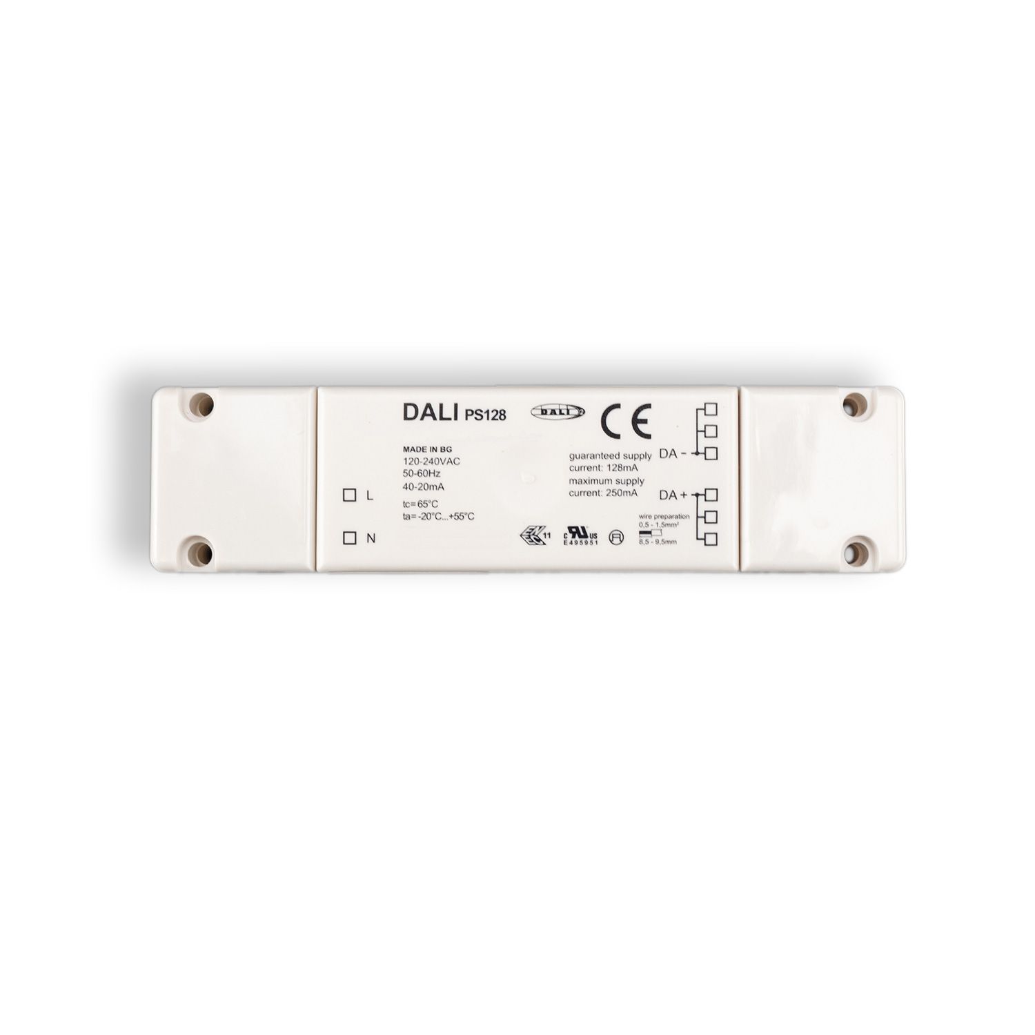 ISOLED DALI-2 Bus-Spannungsversorgung 128mA, 100-240V AC - 5